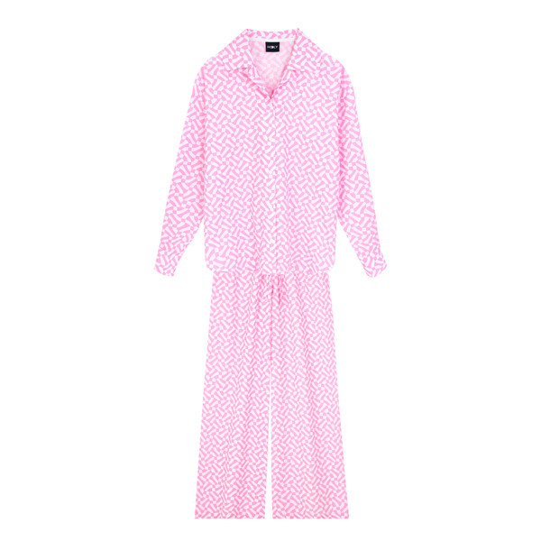 Пижама розовая